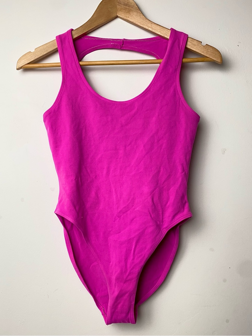 Danskin Hot Pink Tank Bodysuit